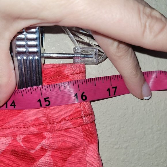 W by Worth Skirt Womens Size S Red/Pink Print Patch Pocket Stretch‎ Mini - Picture 9 of 11